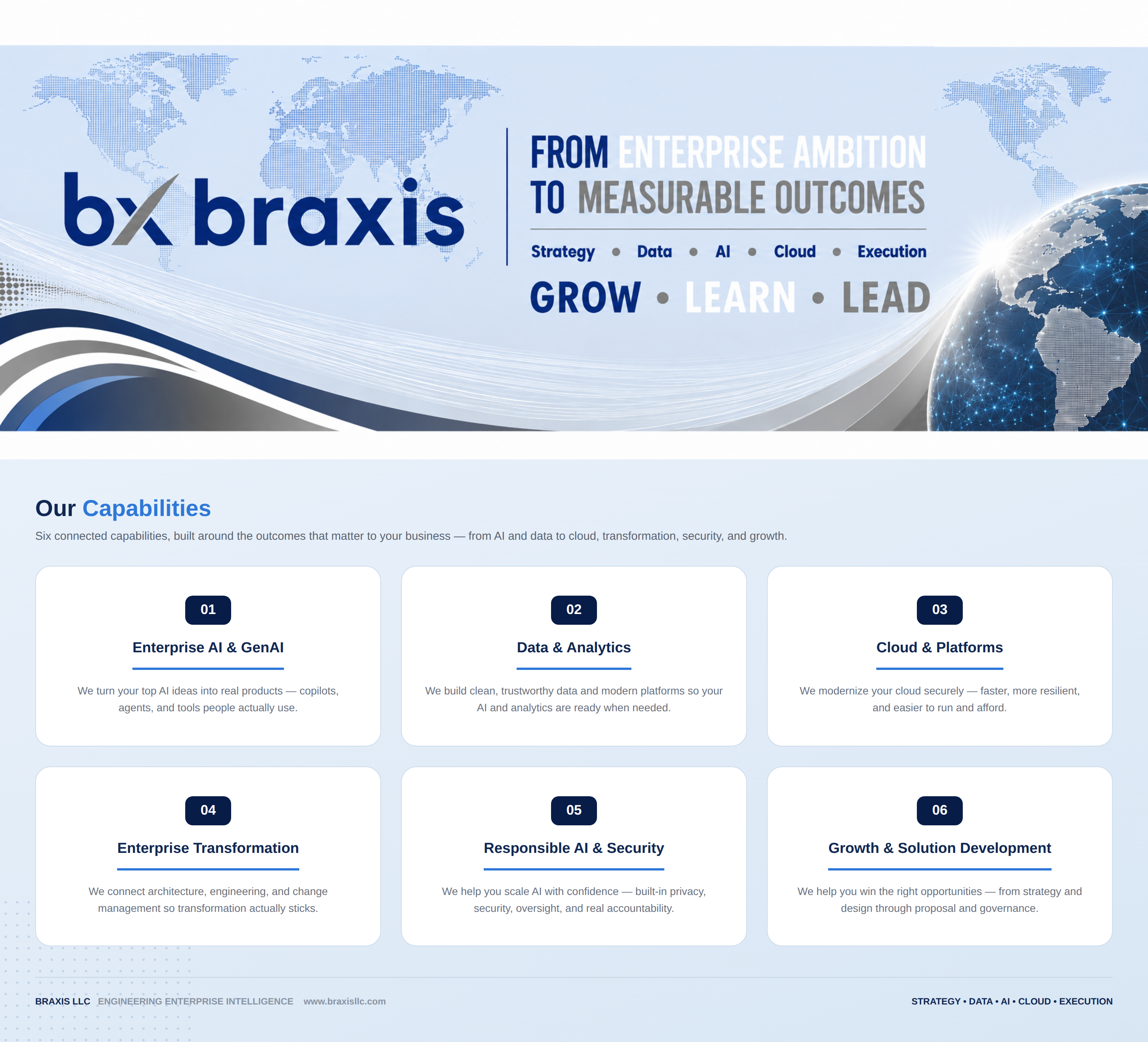 Our Capabilities preview